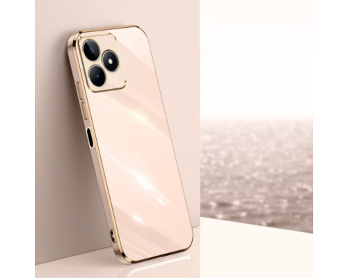 REALME C53 ŞANZELİZE KILIF ROSE GOLD