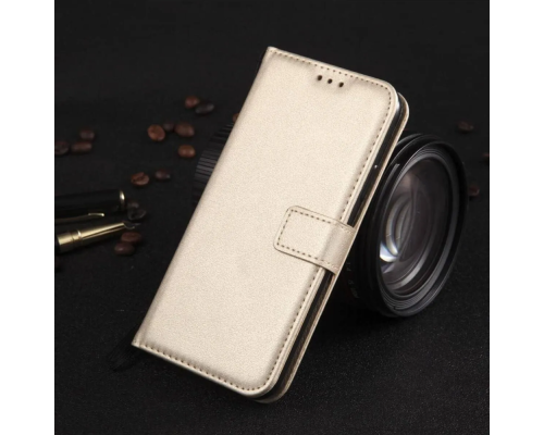 XİAOMİ REDMİ NOTE 10 PRO KARTLIKLI CÜZDAN KILIF (DELUXE WALLET CASE)  GOLD