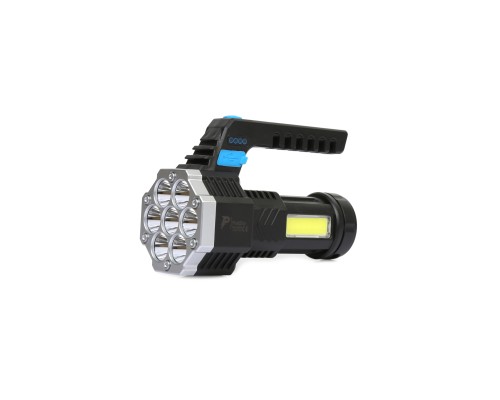 Ps-3879 Usb şarj Göstergeli şarj Edilebilir 7*xpe +cob Led El Feneri