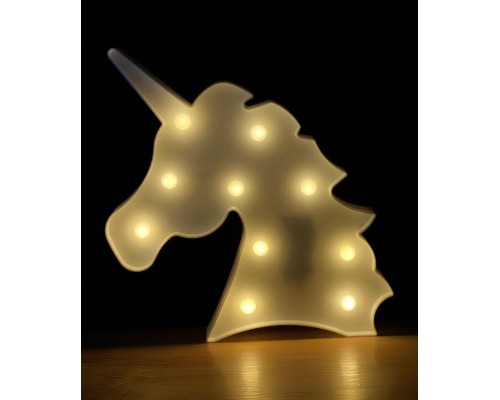 Led Işıklı Unicorn Gece Lambası