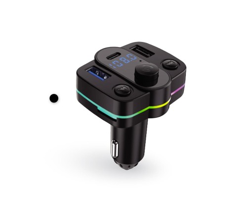 Fm Transmitter Müzik Oynatıcı Kablosuz Bağlantı + Araç şarjı Rgb Type-c Aft11