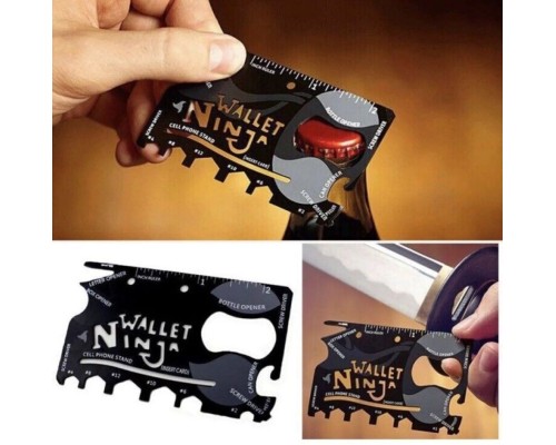 18 In 1 Credit Card Multi Tool Kit