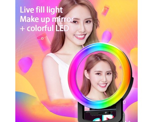 Rgb Şarjlı Selfi Öz Çekim Işığı