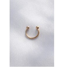 316l Cerrahi çelik Minimal Toplu Gold Renk Halka Piercing - Tj-pr1113