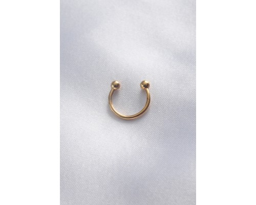 316l Cerrahi çelik Minimal Toplu Gold Renk Halka Piercing - Tj-pr1113