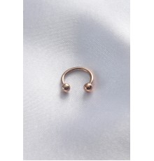 316l Cerrahi çelik Rose Renk Minimal Toplu Halka Piercing - Tj-pr1122