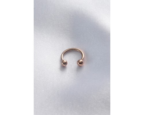 316L Cerrahi Çelik Rose Renk Minimal Toplu Halka Piercing - TJ-PR1122