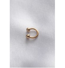 316l Cerrahi çelik Küçük Minimal Gold Renk Halka Piercing - Tj-pr1125