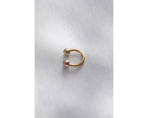 316l Cerrahi çelik Küçük Minimal Gold Renk Halka Piercing - Tj-pr1125