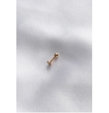 316l çelik Altın Renk 6 Mm Tragus Piercing - Tj-pr1148