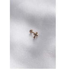 316l Cerrahi çelik Gold Renk Tragus Piercing - Tj-pr1153