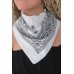 Beyaz Renk Bandana - Tj-bnd1002