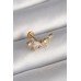 316L Çelik Gold Renk Zirkon Taşlı Tragus Piercing - TJ-PR1336