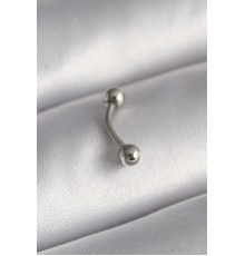 316L Çelik Gümüş Renk Topçuk Model Piercing - TJ-PR1363