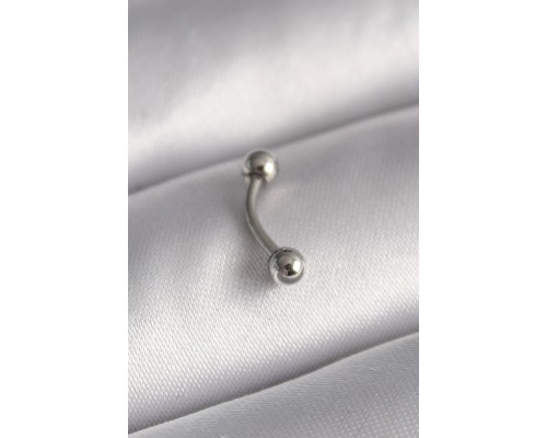 316L Çelik Gümüş Renk Topçuk Model Piercing - TJ-PR1363