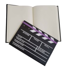 Film Klaket Desenli Defter