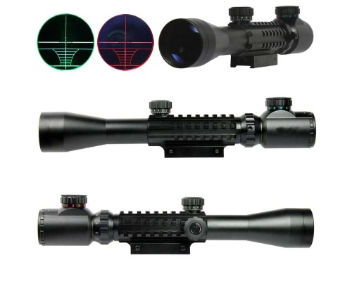 Spike 3-9x40 Zoomlu Dürbünü  Kızaklı