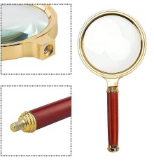 80 Mm 10x Lens Round Magnifier Büyüteç