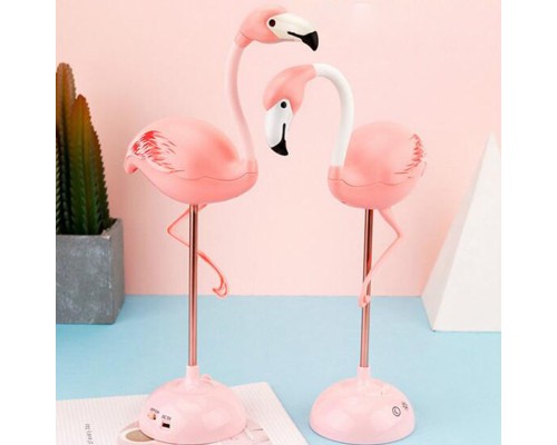 Şarjlı Dokunmatik Usb'li Flamingo Tasarım Masa Lambası MH-206