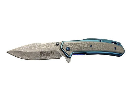 C.company A-2120c Mavi Damascus çakı