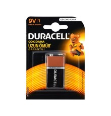 Duracell 9v Alkalin 9 Volt Pil