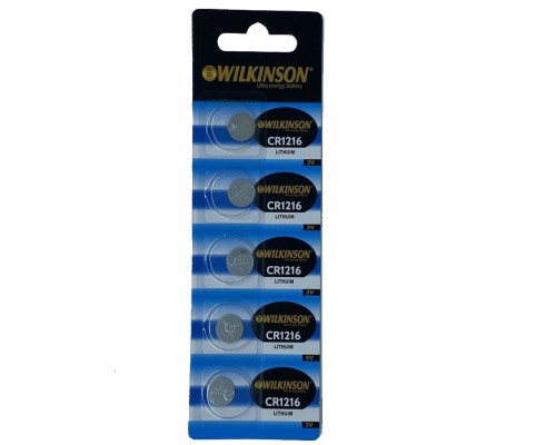 Wilkinson 1216 3v Lityum Düğme Pil 5'li Paket