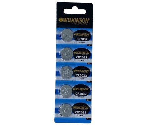 Wilkinson 2032 3v Lityum Düğme Pil 5'li Paket