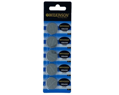 Wilkinson 2430 3v Lityum Düğme Pil 5'li Paket