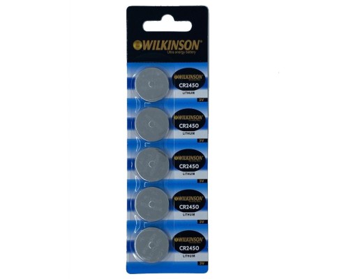 Wilkinson 2450 3v Lityum Düğme Pil 5'li Paket