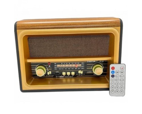 Everton Rt-827bt Usb/sd/fm/bluetooth Destekli Kumandalı Nostaljik Radyo