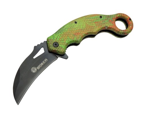 Böker Bukalemun 471B Karambit Kamp Çakı 20 cm - Plastik Sap