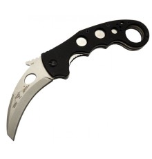 Böker Emerson 1417 Siyah Karambit Kamp çakı 20cm - Manuel, Kemerlikli, Kutulu