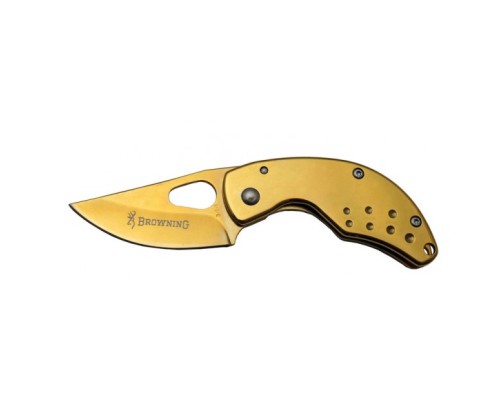 Browning 3-1-1 Çakı Gold Mini 12 cm Manuel, Kemerlikli