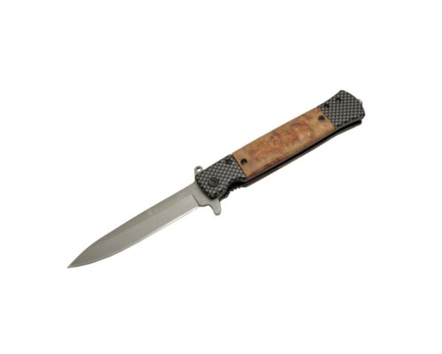 Browning HC02 Damalı Çakı 22 cm Manuel, Kemerlikli