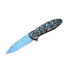 Browning Ystl2955bl Kurukafa Blue çakı 19,5 Cm  Manuel, Kemerlikli