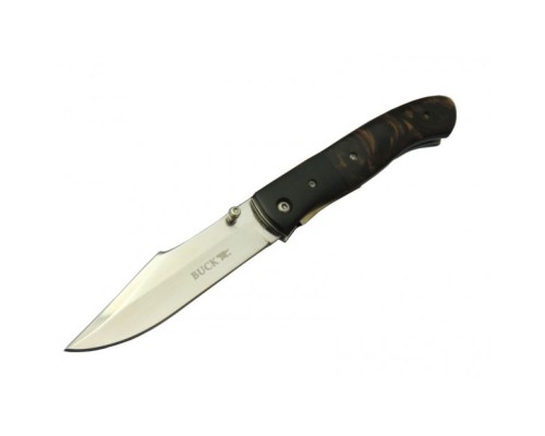 Buck Bk-002 çakı Kahve 23 Cm Manuel, Kemerlikli