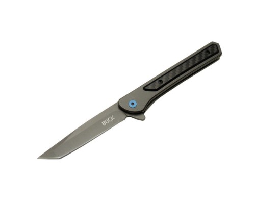 Buck FY-19T Titanyum Damalı Tanto Çakı 19,5 cm Manuel, Kemerlikli