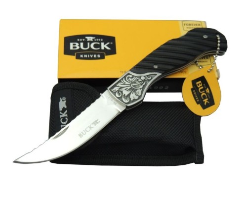 Buck Knives BK-013BK Kamp Çakı 20,5 cm - Kılıflı, Kutulu