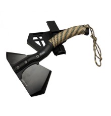 AXE 050B Siyah Kamp / Outdoor Balta 29cm - İpli Sap, Kılıflı