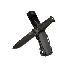 Tiger Tactical HTM 1041 A Siyah Outdoor / Survival Bıçak 27cm - Kauçuk Sap, Kılıflı, Kutulu