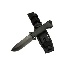 Tiger Tactical Htm 3321 A Siyah Outdoor / Survival Bıçak 27cm - Kauçuk Sap, Kılıflı, Kutulu