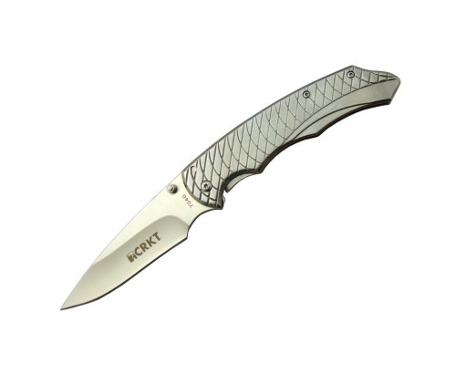 Crkt 7040 Wy Kamp çakı 22 Cm - Metal Saplı, Kemerlikli, Kılıflı, Kutulu