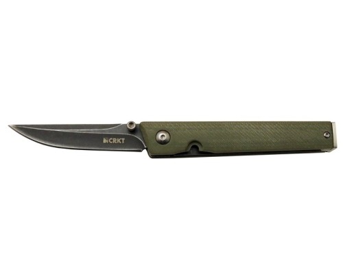 Crkt Ceo 7096 GRN Yeşil Kamp Çakı 18cm - Manuel, Kemerlikli, Kutulu