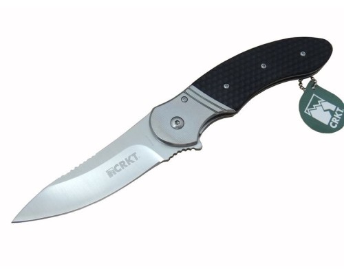 CRKT Hotenanny K 300 KXP Kamp Çakı 23 cm - Kaymaz Sap, Otomatik, Kılıflı