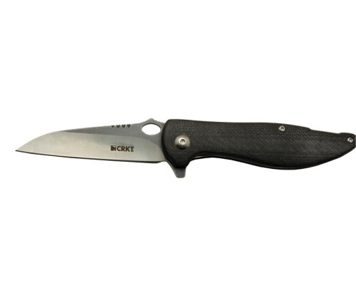 Crkt Lotus 1265 BK Siyah Kamp / Outdoor Çakı 18cm - Yarı Otomatik, Kemerlikli, Kutulu