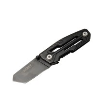 Crkt Trasher 1065BK Kamp Çakı 11,5 cm - Siyah, Metal Sap