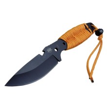 DPX Gear Assault 0238TRN Kamp Bıçağı 22,5 cm - Turuncu, Metal; İpli Sap