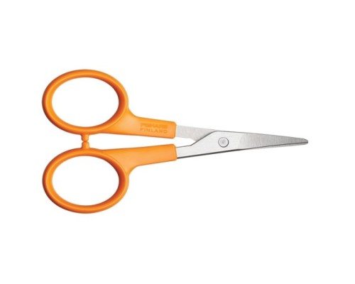 Fiskars 9808 M204 Kavisli Nakış Aplike Makası No: 4 inç / 10 cm - Paslanmaz Çelik