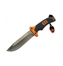 GB Bear Grylls Ultimate GB31001063 Kamp Bıçak 25 cm - Magnezyum Çubuklu, Kılıf ve Kayışlı