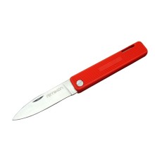 Remixon K200RED Kamp / Bahçe Çakı Kırmızı 18 cm - Manuel, Plastik Sap